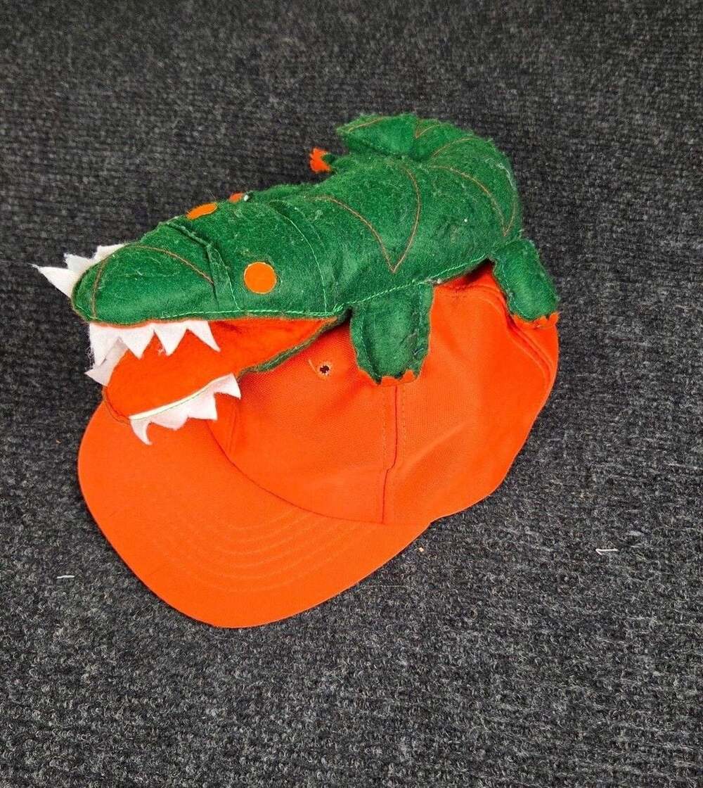 Florida Gators Plush Hat Orange Snapback One Of A Kind
